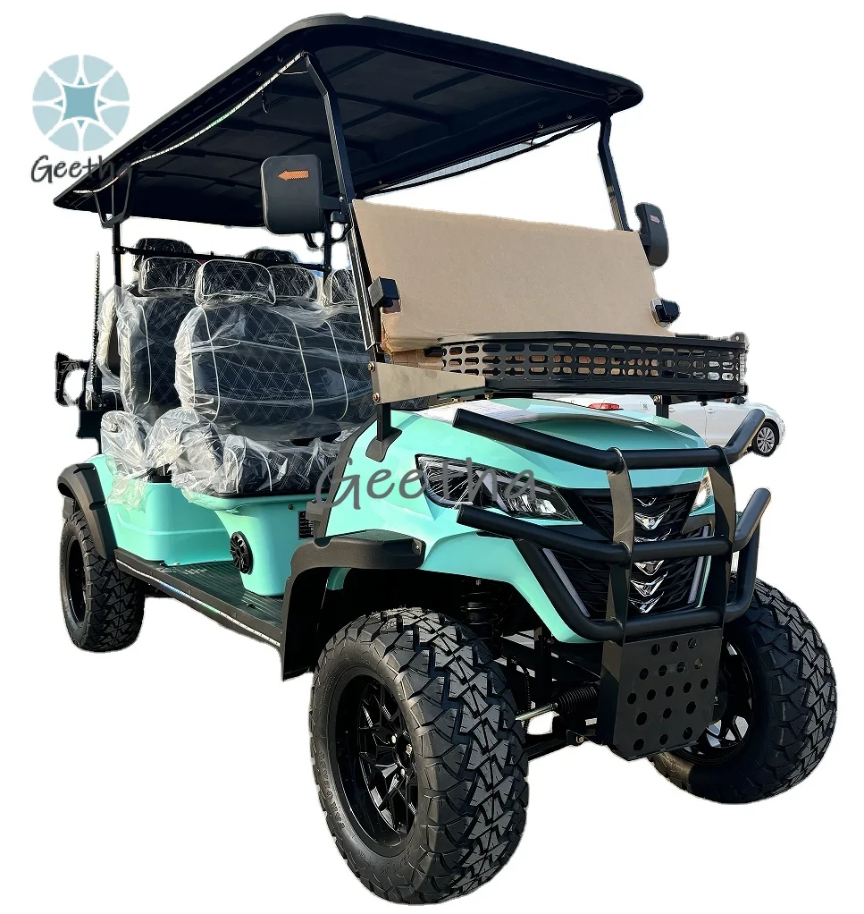 SHUNCHA Gas Powered 6 Passenger Golf Cart With Petrol Engine for Sale/6 Seater Club Car Golf Cart With Gasoline Power