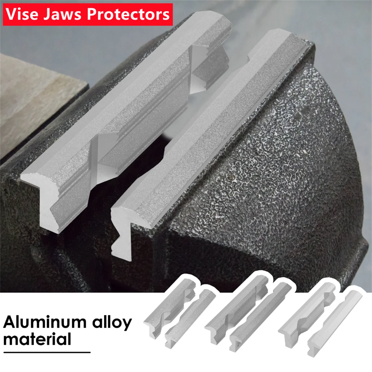 

1 пара магнитных защитных чехлов для тислей 4-6 дюймов, универсальные защитные накладки для любых металлических тислей и станков