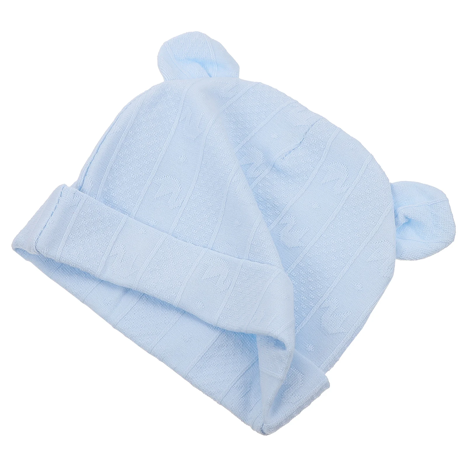 Czapka niemowlęca w kształcie uszu, bawełniana czapka dla niemowląt, turban dla noworodka, gruba, ciepła czapka, akcesoria dla dzieci, prezent dla dziecka, zima, wiosna, jesień