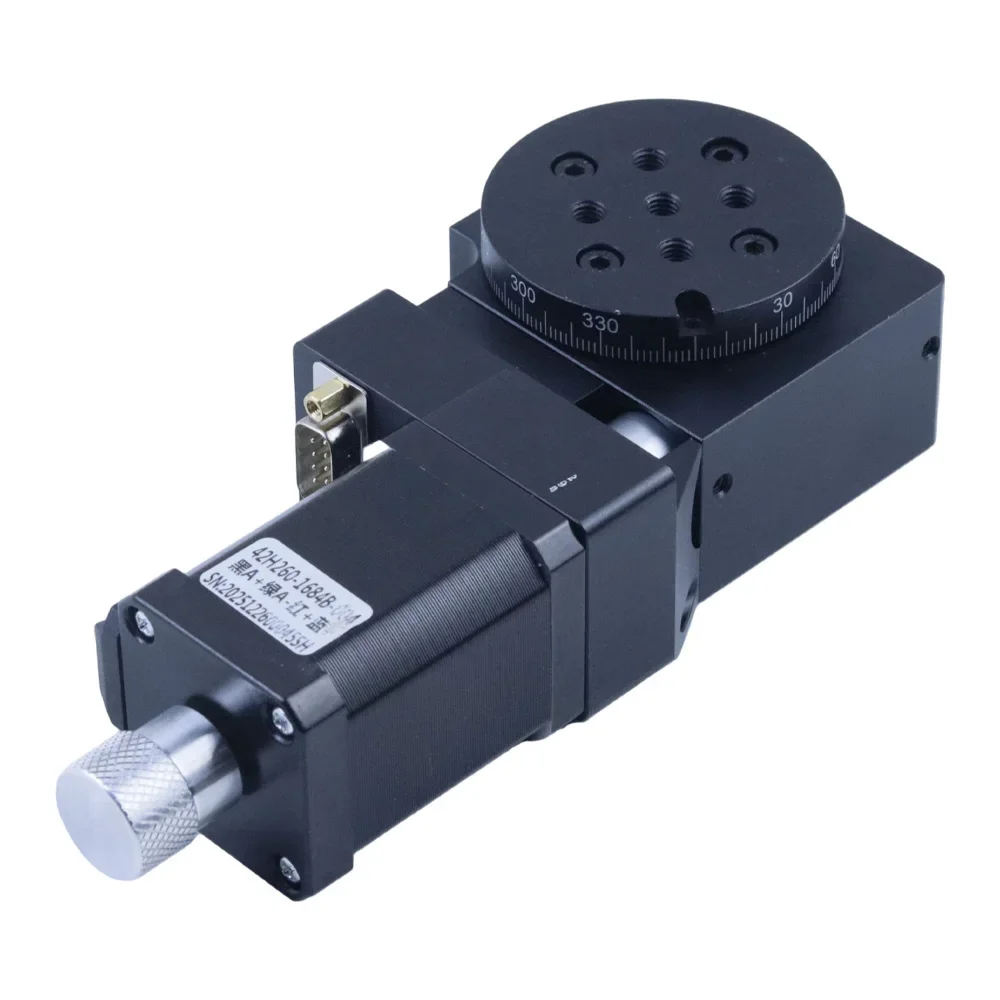 OYLP Y200RA60 Electric Rotary Stage Diameter 60MM Precision Indexing Table 360° Turntable Pan-Tilt