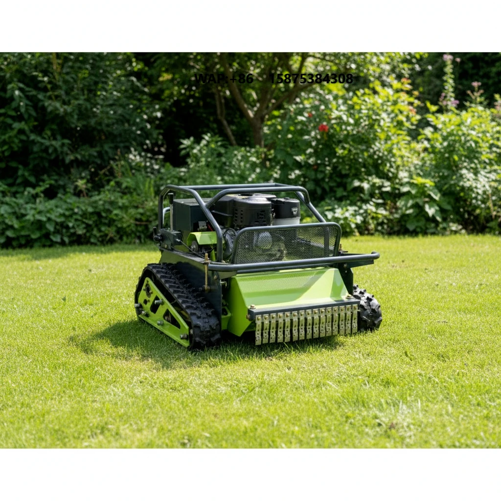 Lightweight 24V Remote Controlled 50 Type Lawn Mower for Backyard Garden Residential Grass Cutting Machine