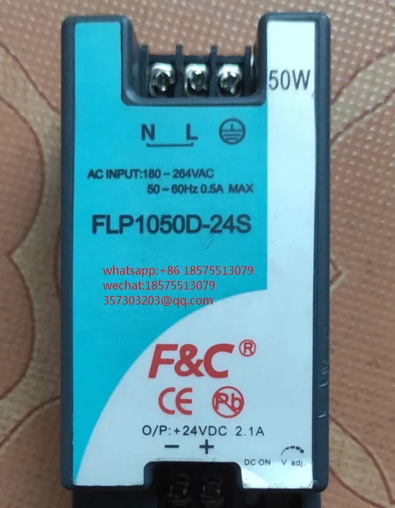 

For F&C FLP1050D-24S Guide Rail Power Switch 1 Piece