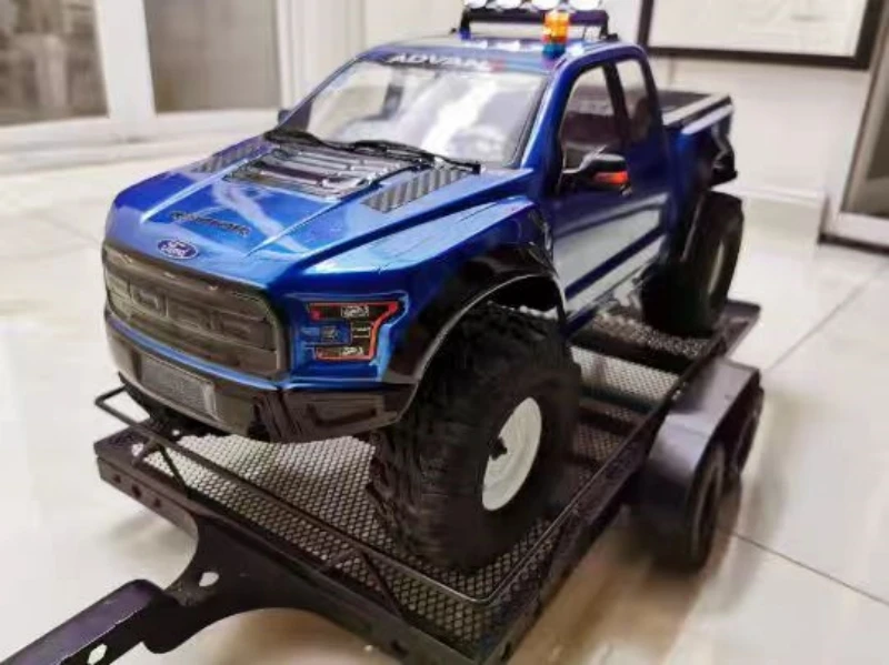 CB025 1/10 nadwozie gąsienicowe Ford Raptor szerokość 210mm dla 313mm rozstaw osi Traxxas trx4 podwozie SCX10 ii 90046 RC4WD TF2 BRX01 część do