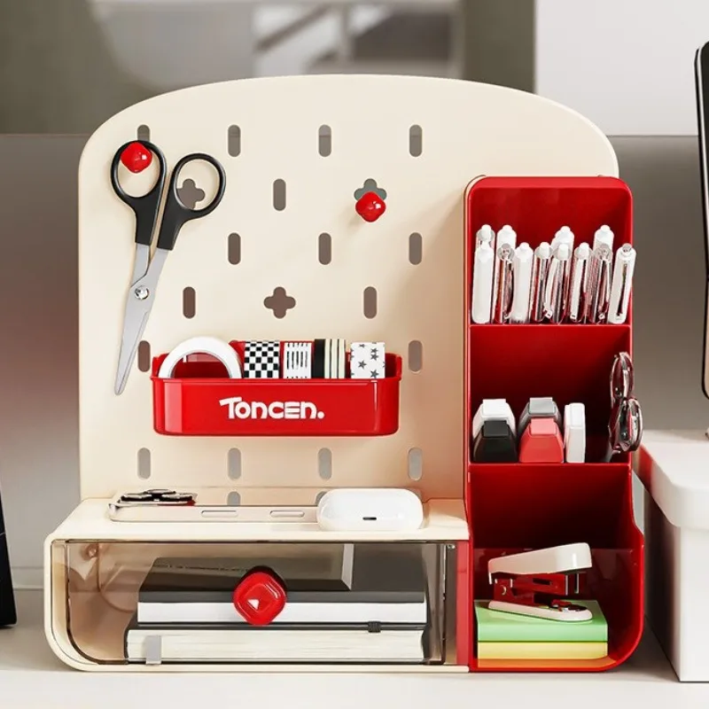 

Desktop storage box, perforated board, drawer style, student stationery office, multifunctional desk, miscellaneous sorting rack