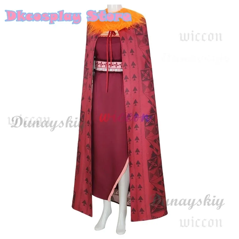 Villain Matangi Costume Cosplay Film Gioco di ruolo Mantello Abito Cintura Abbigliamento per adulti Vestito Halloween Carnevale Festa Donna Abito femminile