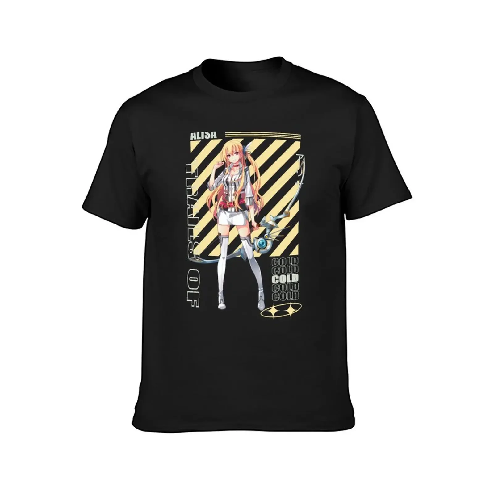 Alisa Trails of cold steel Best Seller T-Shirt anime clothes sublime plus sizes sports fans T-shirts for men cotton