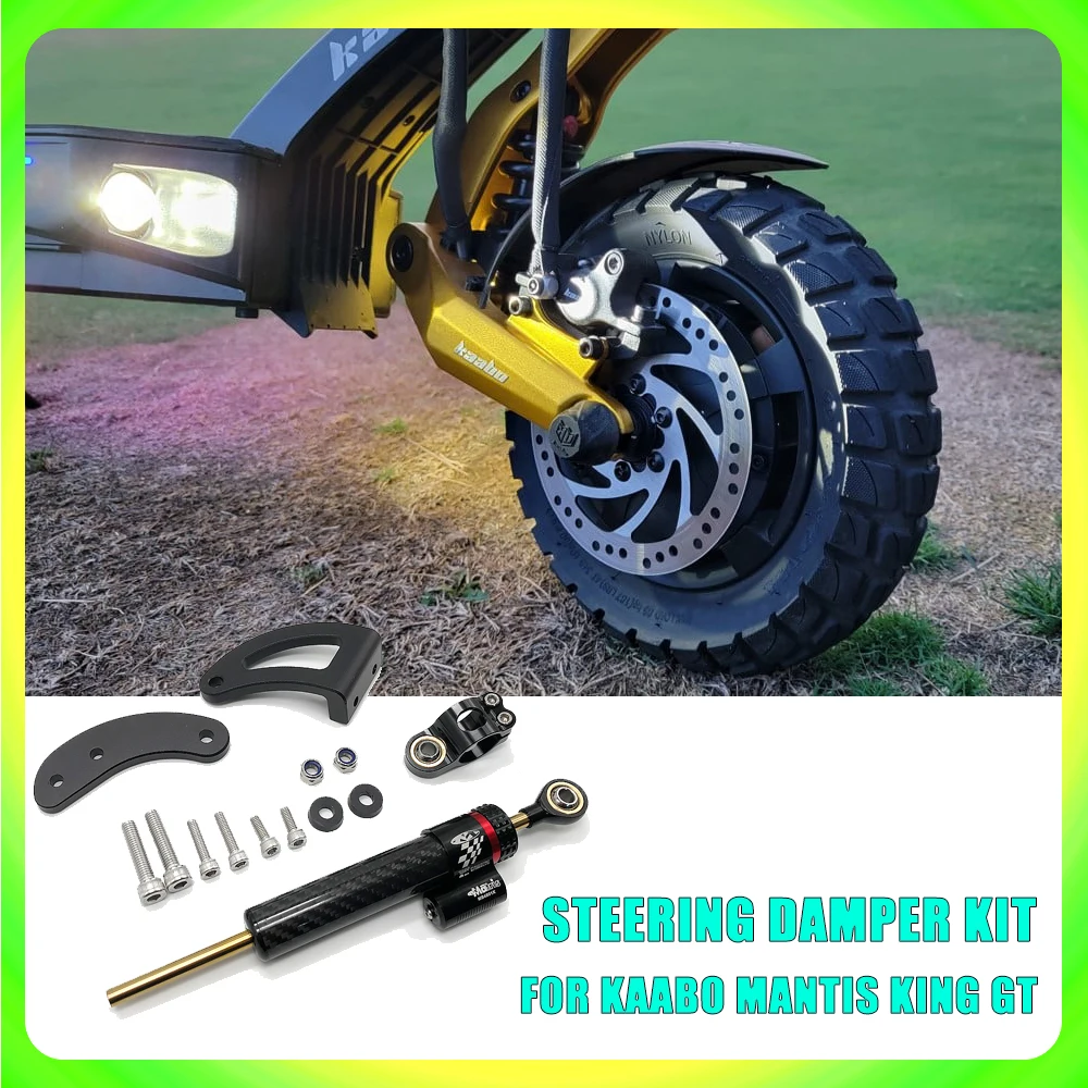 

Electric Scooter Parts Accessories Spare Parts Shock Absorber For Kaabo Mantis King GT Steering Damper Kit Suit