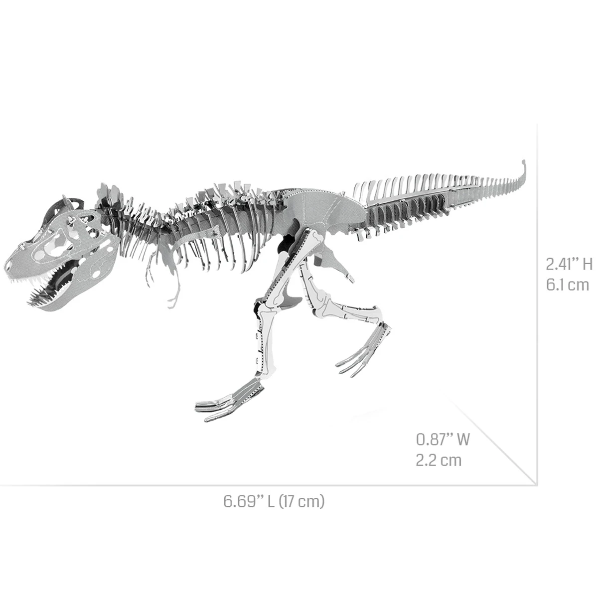 tyrannosaurus  Assemble Your Own 3D Metal Puzzle - DIY High Difficulty Hand-assembled Model!