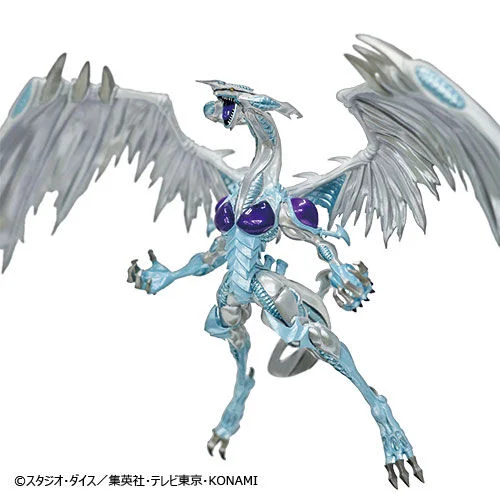 الأصلي يو غي أوه! 5D's Stardust Dragon Action Figure Konami Prize Collection Monsters LEGION PVC Model Collection Doll
