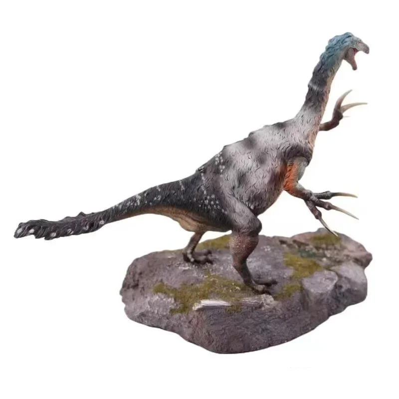 1:35 HAOLONGGOOD Therizinosaurus With Base Model Dinosaur Toy Prehistoric Animal Collector Figure Black Version