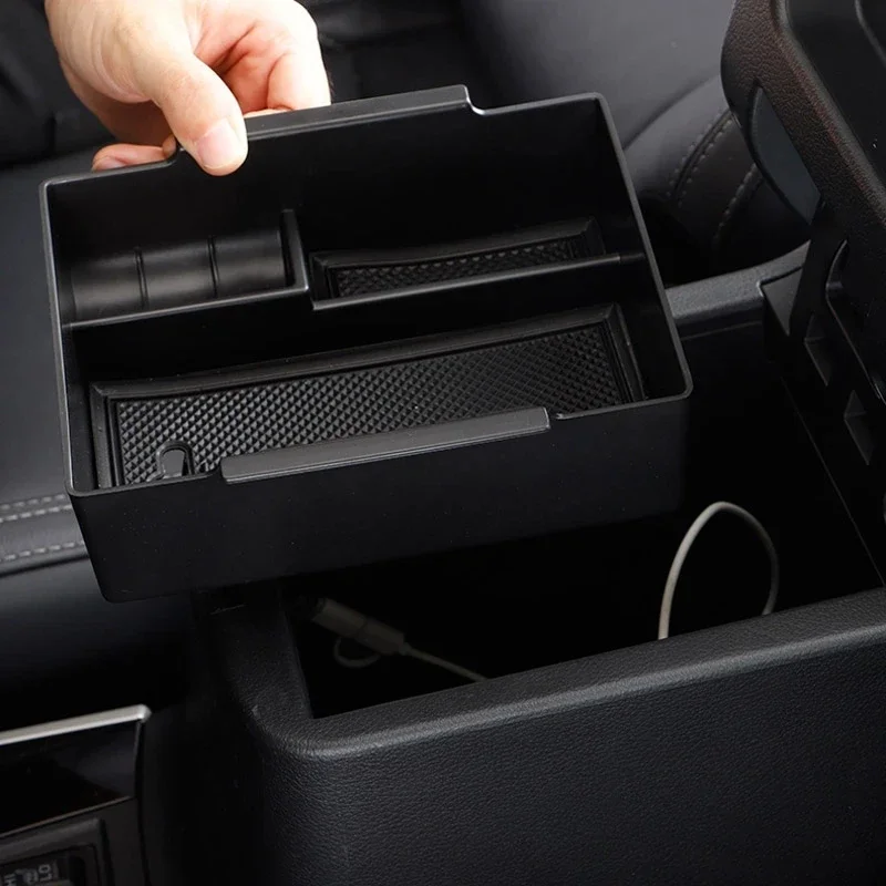 

Car Armrest Box Storage Tray For Mitsubishi Outlander 2019 2020 2021 Central Console Storage Organizer Car Box Stowing Tidying
