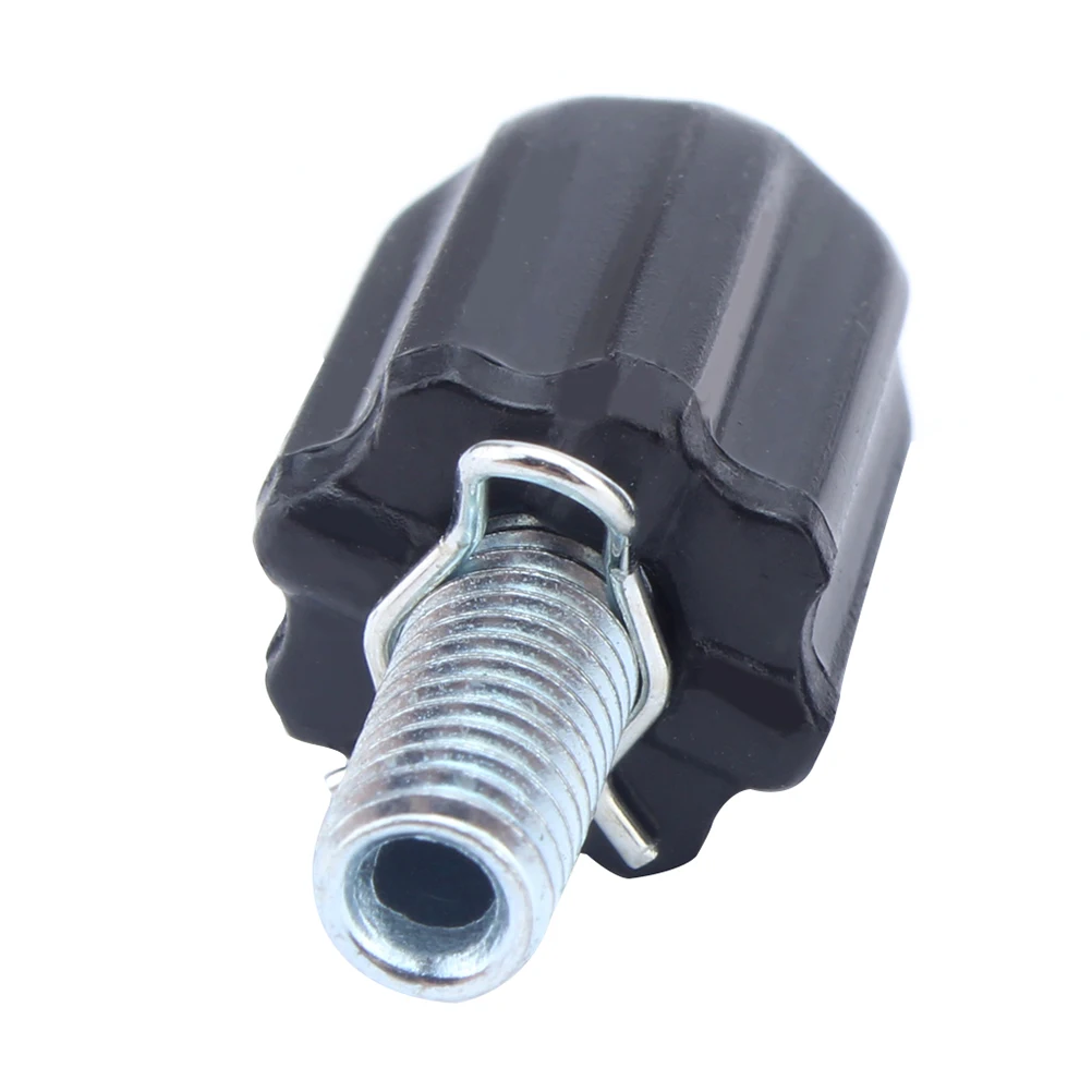 

4Pcs M5 Bike Adjustment Screw High Strength Cable Tension Adjuster for Road Mountain Bike Braking System Replacement