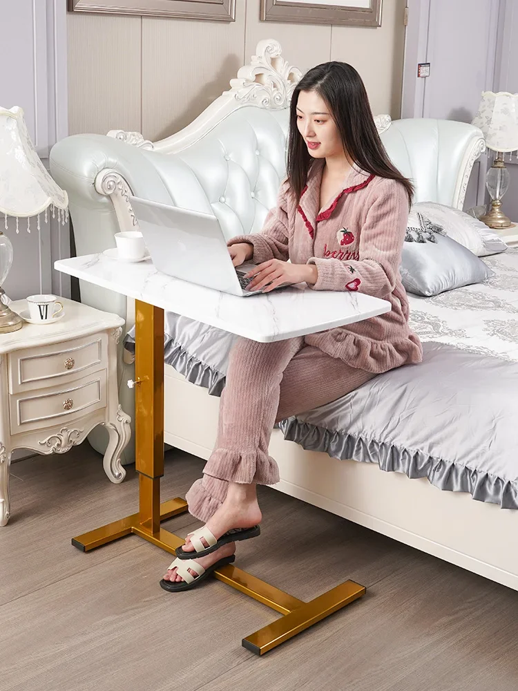 Office Furniture Computer Table Living Room Furniture Caffe Table Mobile Wood Dining Tables Up And Down Adjust Bedside Tables