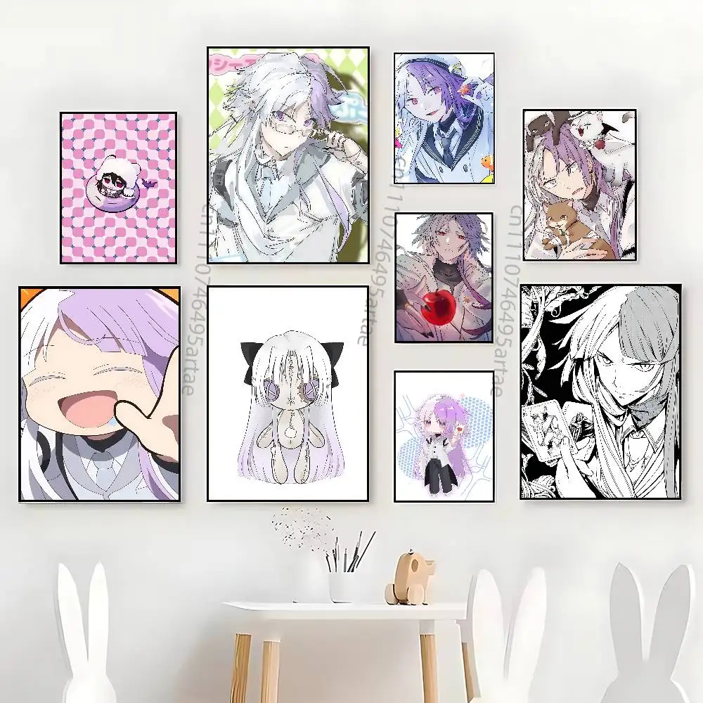 Sigma BSD Bungo Stray Dogs Artists Canvas Painting for Living Room Home Decor Poster Fans Gifts-unframed