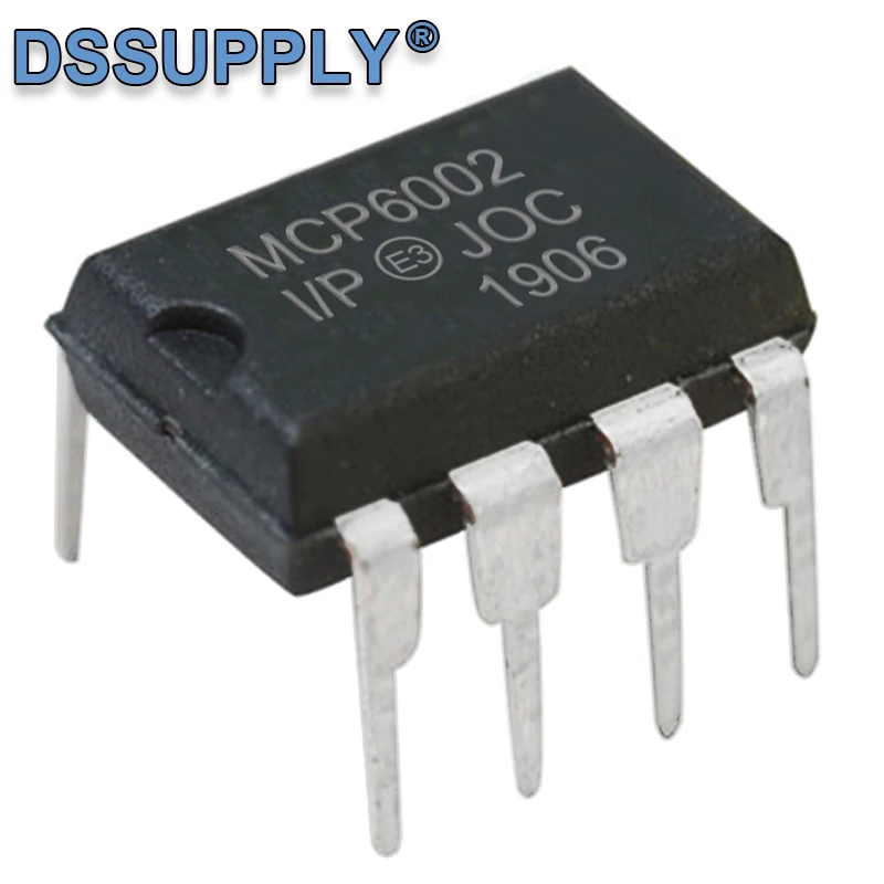 5PCS/LOT MCP602-I/P MCP6002 MCP602 DIP-8 Chipset