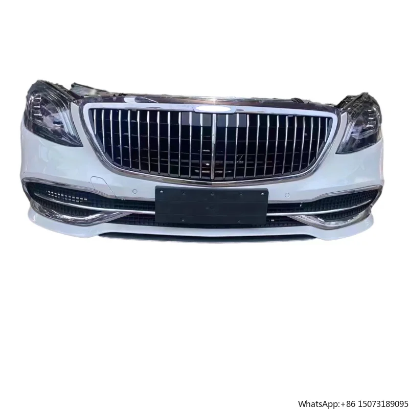 

Передний бампер в сборе с радиатором и фарами для Mercedes-Benz S-класса W222