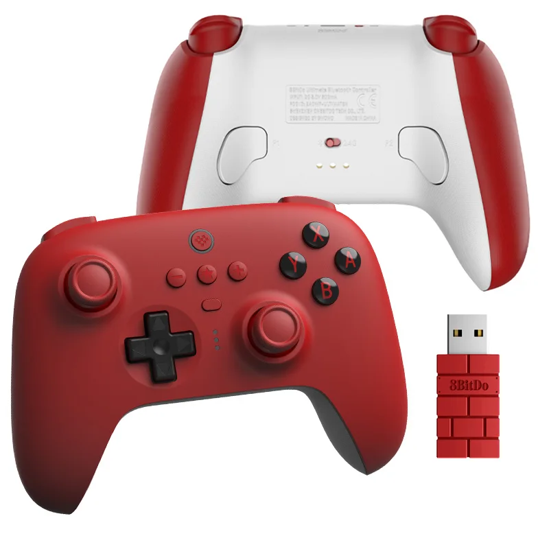 8BitDo Ultimate Wireless Bluetooth Game Controller New Color、F40/10th Limited Gamepad,for Nintendo Switch,PC,Windows 10/11,Steam