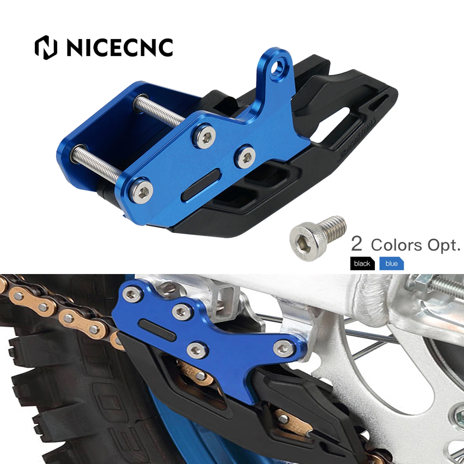 NiceCNC For Yamaha WR250R WR250X WR 250R 250X 250 R X 2007-2022 2021 2020 2019 2018 Motorcycle Chain Guide Guard Cover Protector