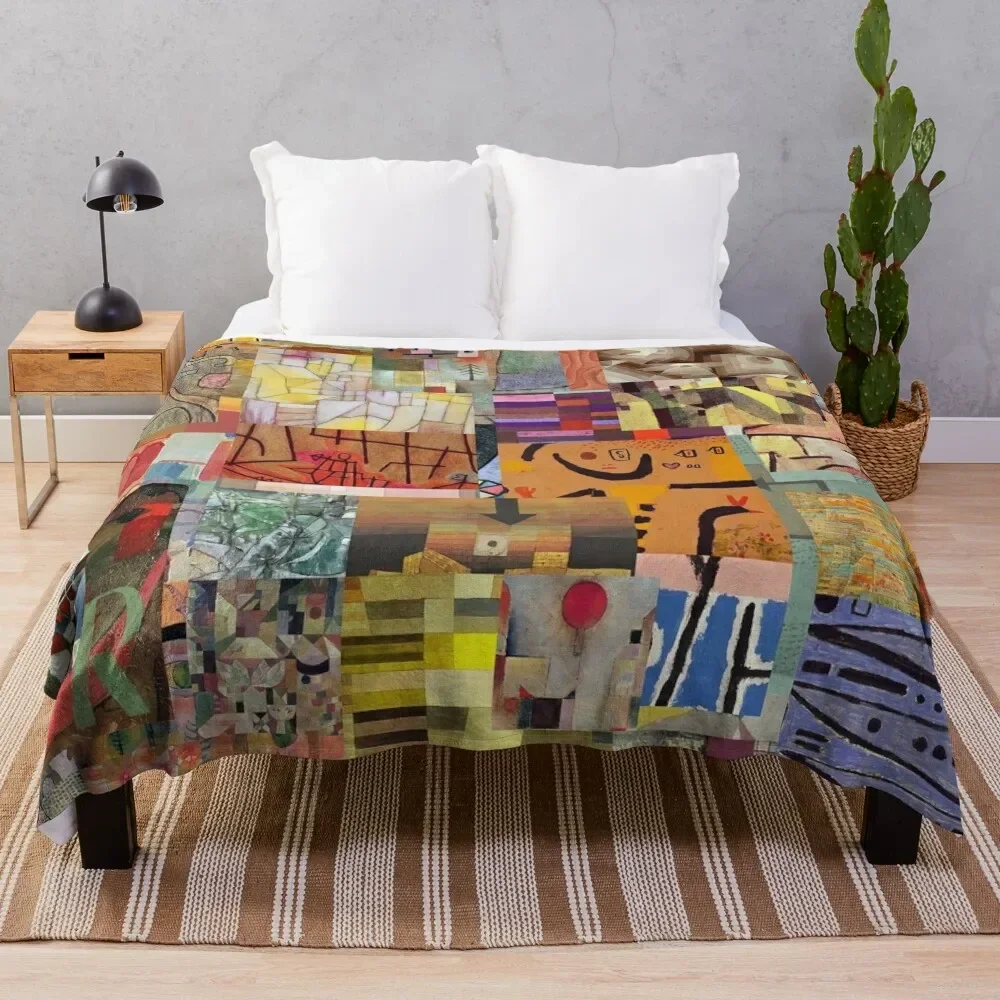 

Paul Klee Throw Blanket Moving anime Blankets