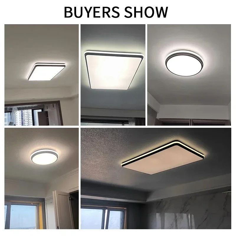 

Modern LED Chandelier Indoor Lighting Fixture for Living Room Study Hall Bedroom Dining - Home Lamp Lustre 110V 220V