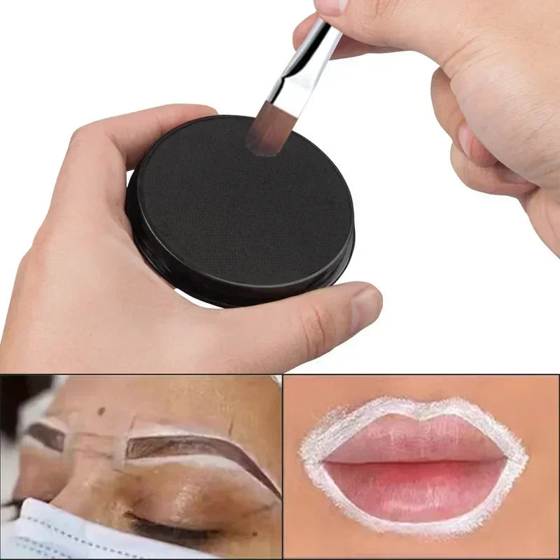 30g White Brow Paste White Eyebrow Permanent Makeup Mapping Paste Brow Shape Position Eyebrow Design