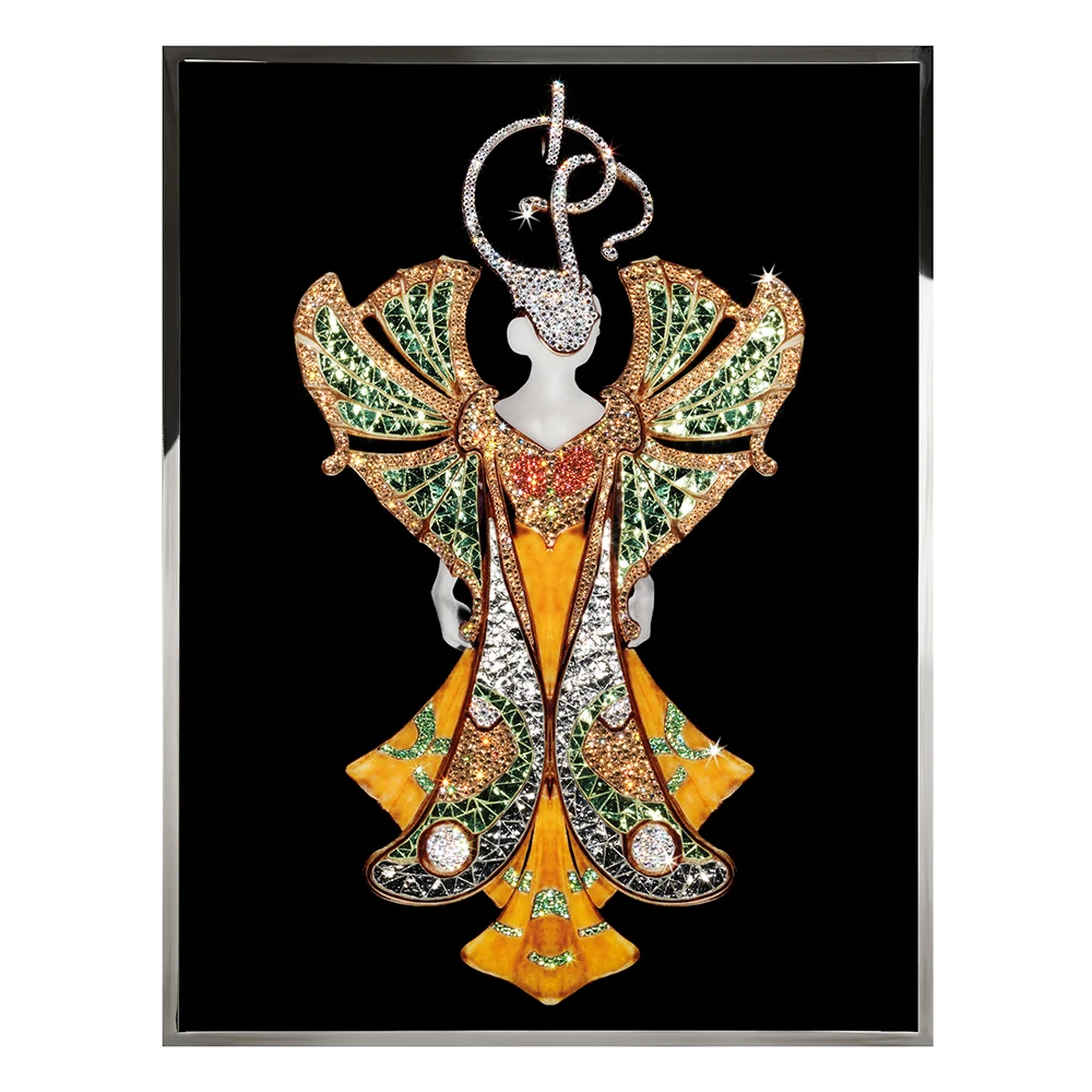 

# Hot High Quality Diamond Drawing Living Room Wall Acrylic Glass Painting Art Sets Modern Luxury Crystal Painting Set