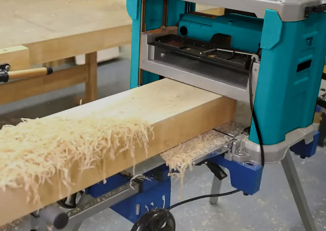 220V Multi-function Woodworking Planing Machine Small  Press Planer Machine High-power Electric Single-sided Planer
