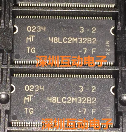 Free shipping   MT48LC2M32B2TG-7F MT48LC2M32B2 TSOP86 MICRON     10PCS