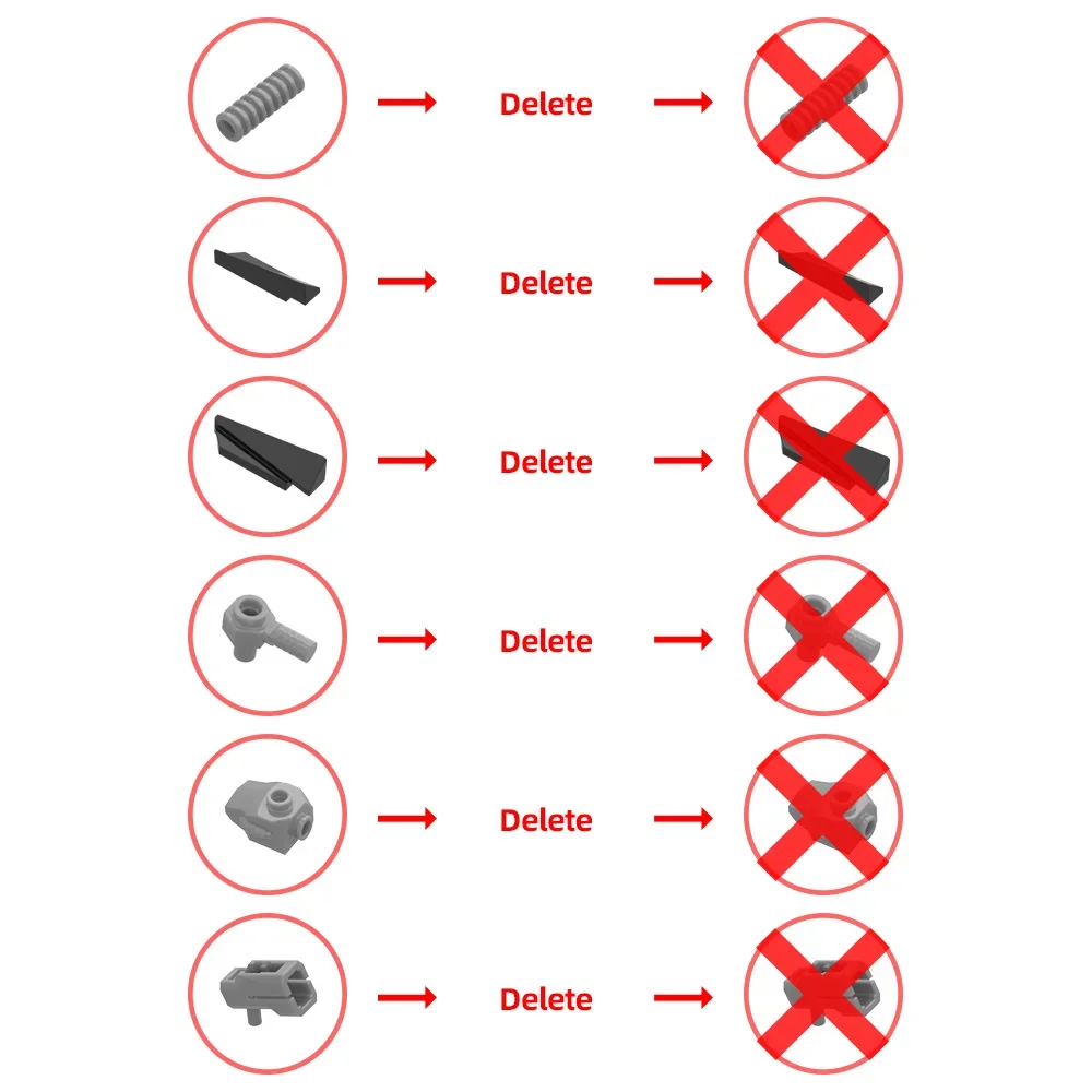 Gobricks MOC Games Armored Core Swordfish Mech Buliding Blocks Model Swordfish High-Tech Mech Bricks Assembly Toys Kids Gifts