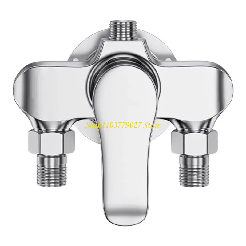 

C4DF Wall Mounted Bathtubs Shower Valves Mixer Tap Hot And Cold Mixing Valves