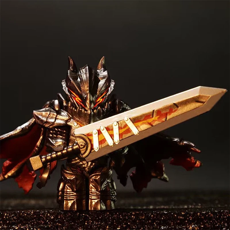 WM Blocks GP103 Anime Cartoon TV Toy Bricks Berserk Guts Building Blocks for Kids Assembling Toys Collect Birthday Model Gifts