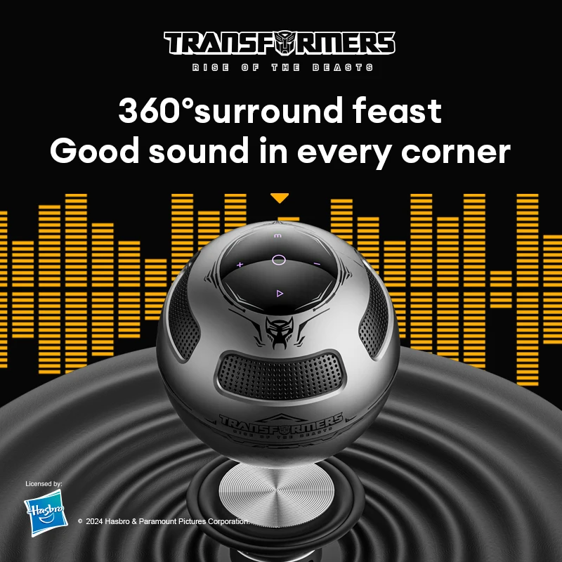 Choice TRANSFORMERS TS5 Pro Portable Subwoofer Long Endurance Loudspeaker Outdoor Speaker Bluetooth V5.4 Surround Sound Player