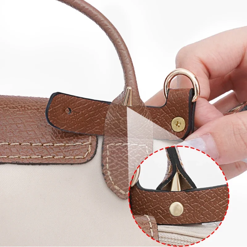 2025 UPGARDE Leather Replacement Crossbody Bag Strap, Fit for Longchamp Mini Shoulder Strap Without Punching Modification