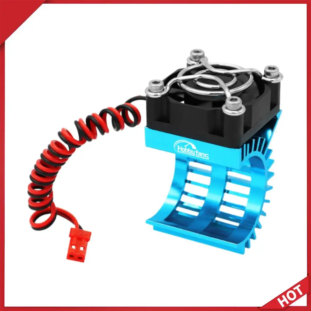 RC Motor Heat Sink with 5V Cooling Fan for 1/14 1/16 1/18 370 380 390 RC Car for 2838 2858 2845 Brushless Motor