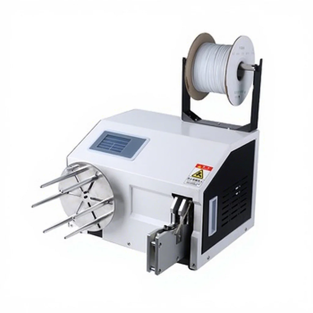 

Electric CNC Semi-Automatic Cable Strapping Binding Machine for Home Use with Paper or Plastic Reel for Commodity Packaging