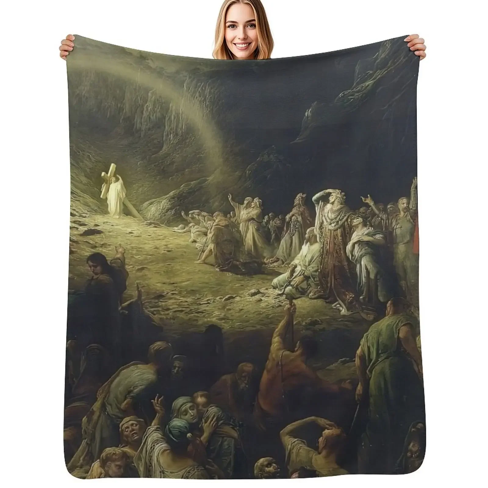 Opere D'arte Gustave Doré, Dipinti Gustave Doré, Gustave Dore Stile Artistico Coperta Da Tiro Morbida Pelosa Coperta Pelosa Carina-image
