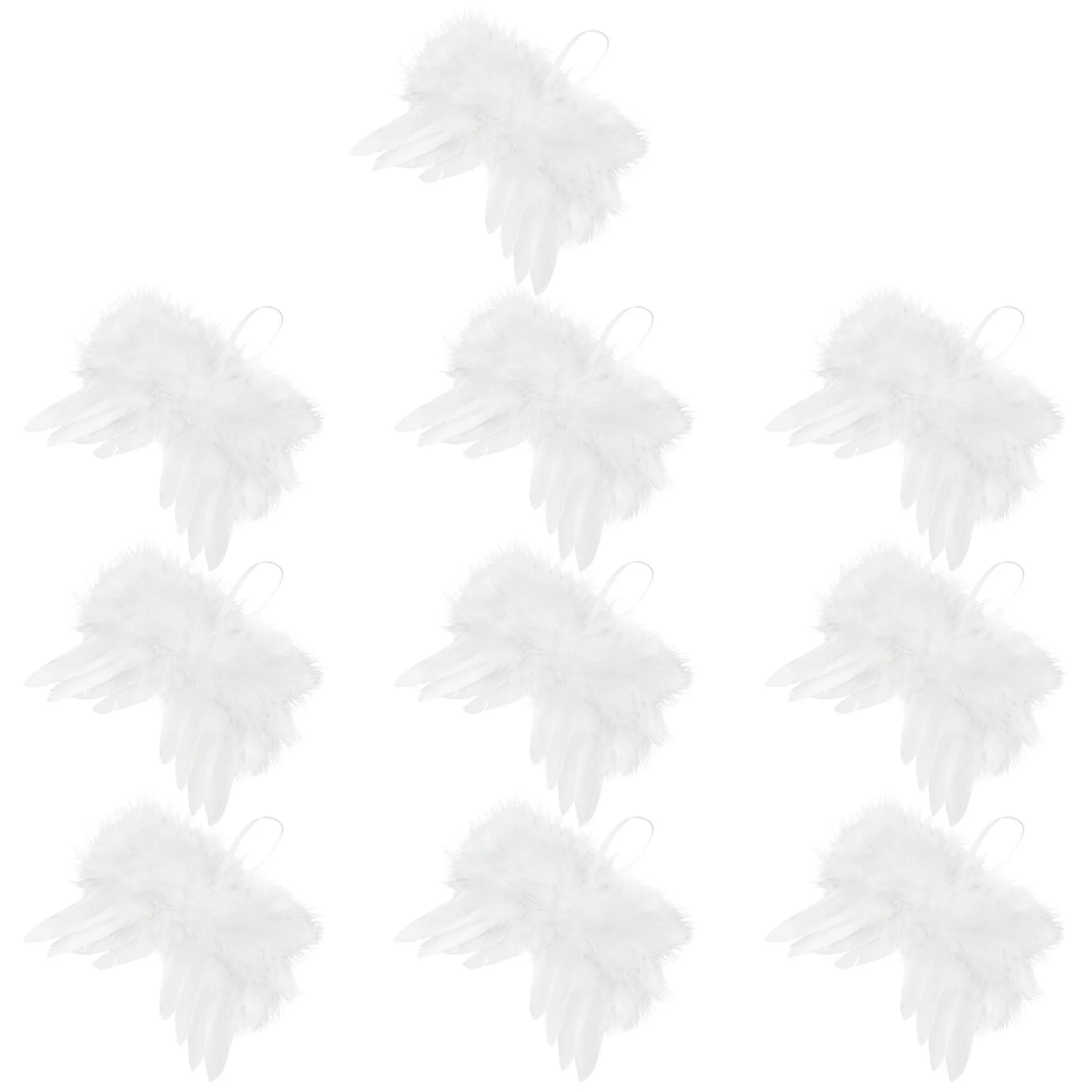 10 قطعة أجنحة الملاك الاطفال التصوير الدعائم عيد الميلاد صور اكسسوارات أجنحة الزخرفية الأطفال الدعائم الملاك الجناح ديكور #4