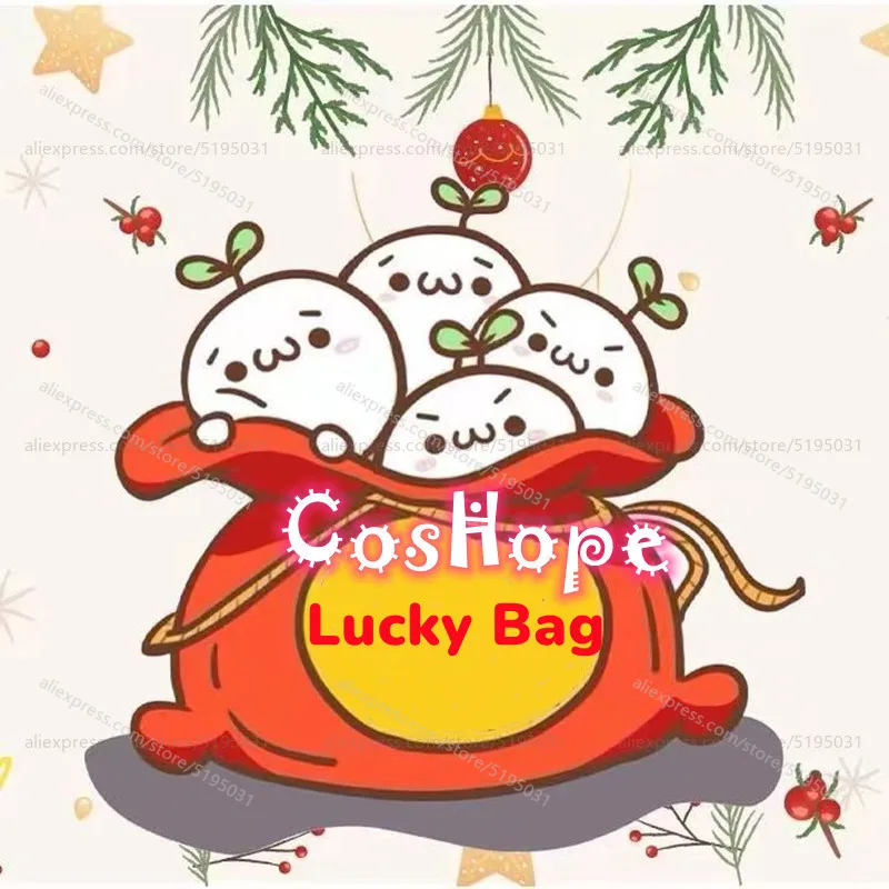 Coshope Cosplay Wig Lucky Bags Random Fukubukuro Cosplay Wig Mystery Bag Anime