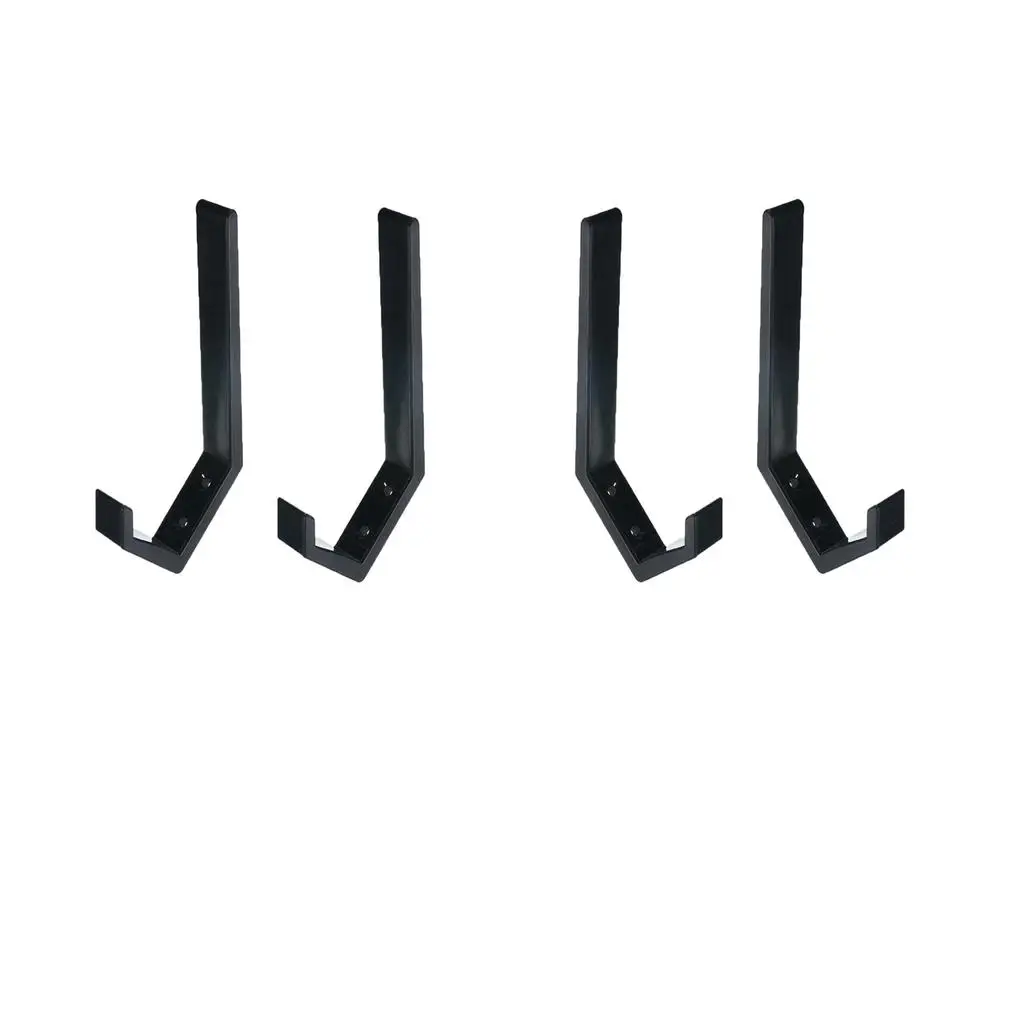 

Set of 4 Wall Mount Motorbike Helmet Holder Hat Bags Hanger Display Rack