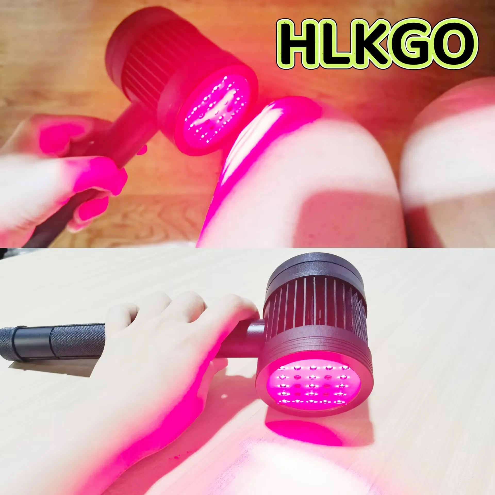 

HLKGO 650nm/808nm Combination Laser Therapy Device - Portable Solution for Chronic Knee & Shoulder Pain