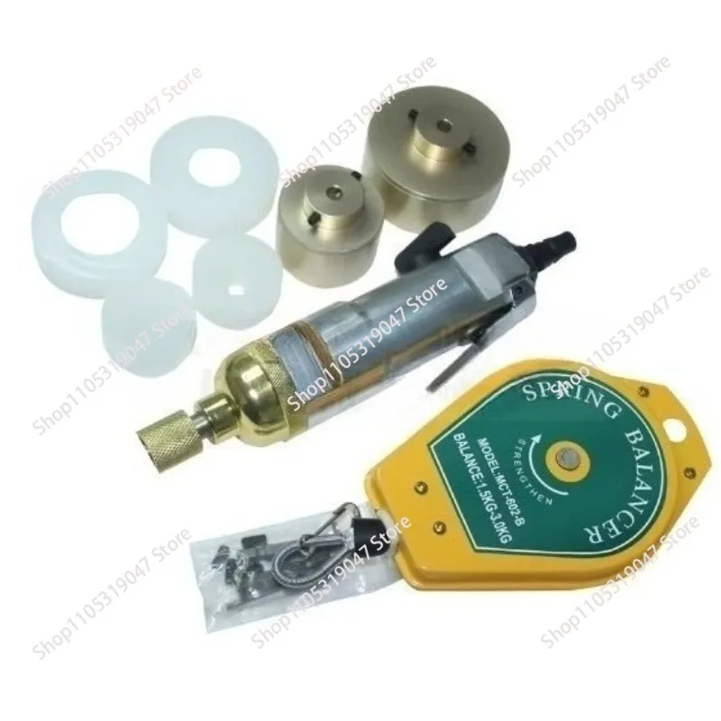 Capping machine, hand-held pneumatic   80kg super torque 10-50mm bottle