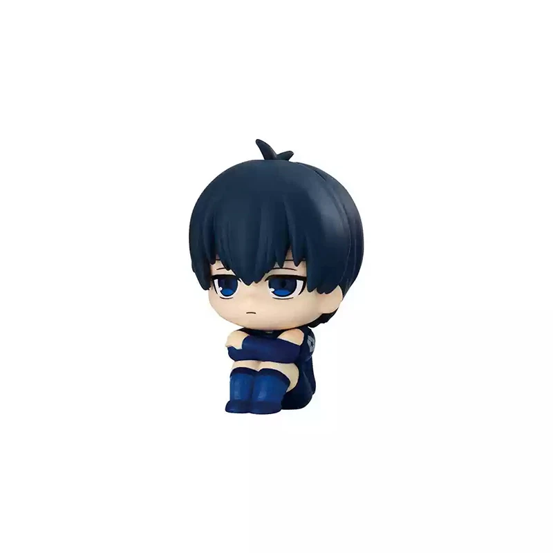 BANDAI Original bleu serrure Animation bande dessinée jouets périphériques Gasha Nagi Chigiri Rin Meguru Anime modèle d'action figurines Collection