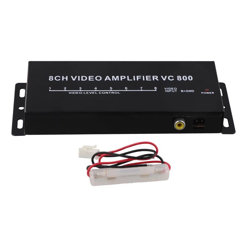 DC12V Car Auto 1 To 8 Output Video Signal Spliter Amplifier For DVD/LCD/TV Video Spliter MX1322