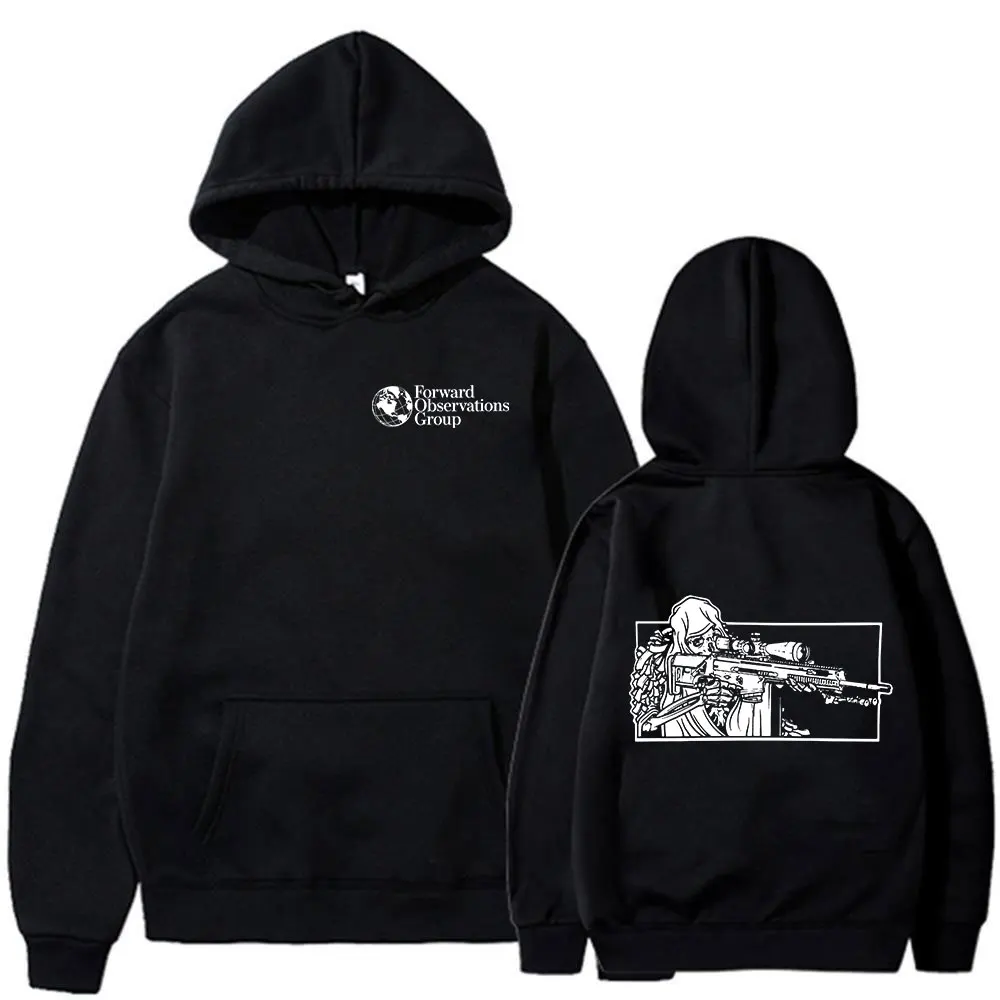 Men's Fleece Hoodie Oversized Gothic Sweatshirt