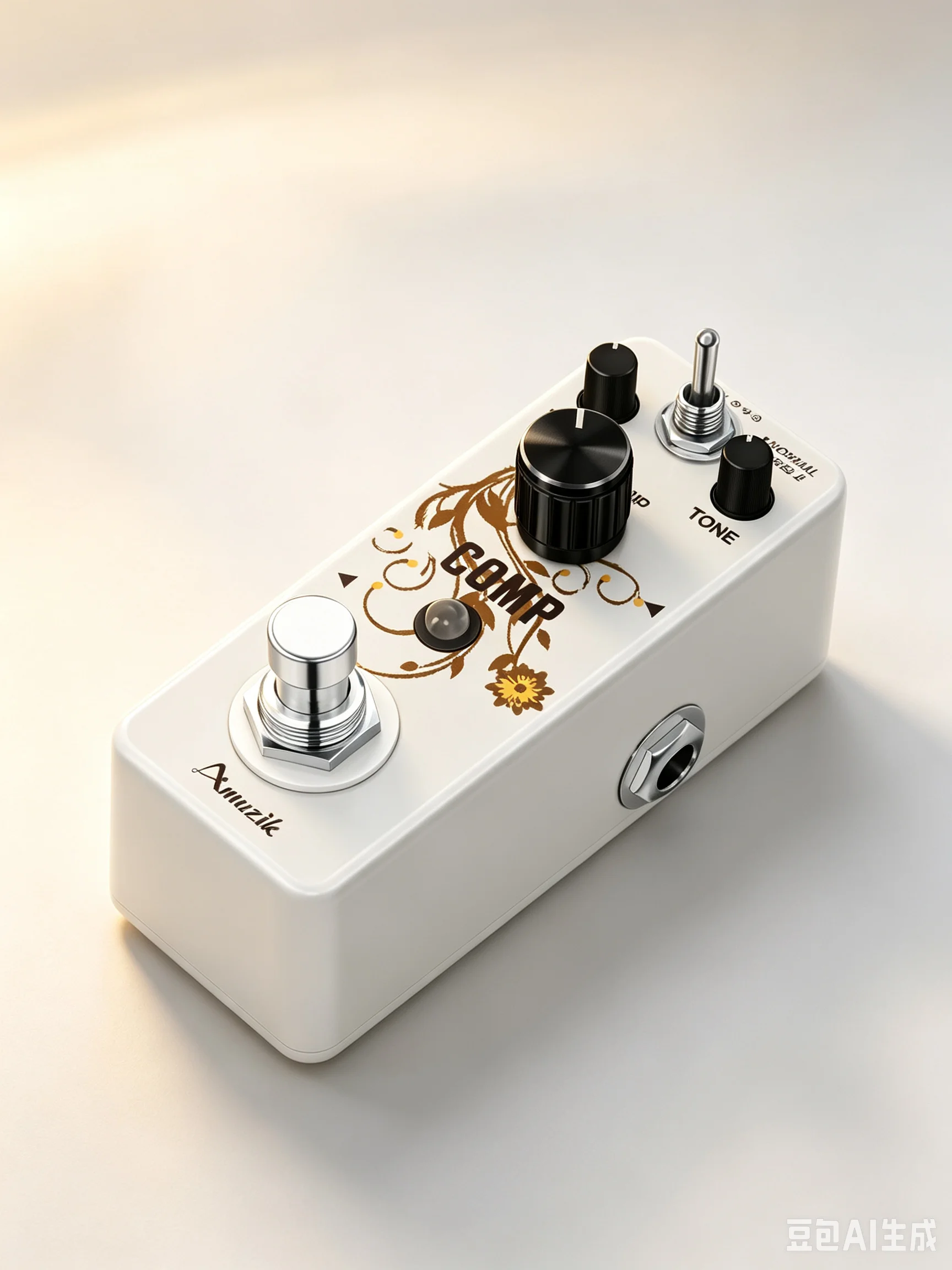 AMUZIK LEF333 Guitar Compressor Pedal Digital Comp Effect Pedals For Electric Guitar Classic Studio Grade Compressor True Bypass view 5