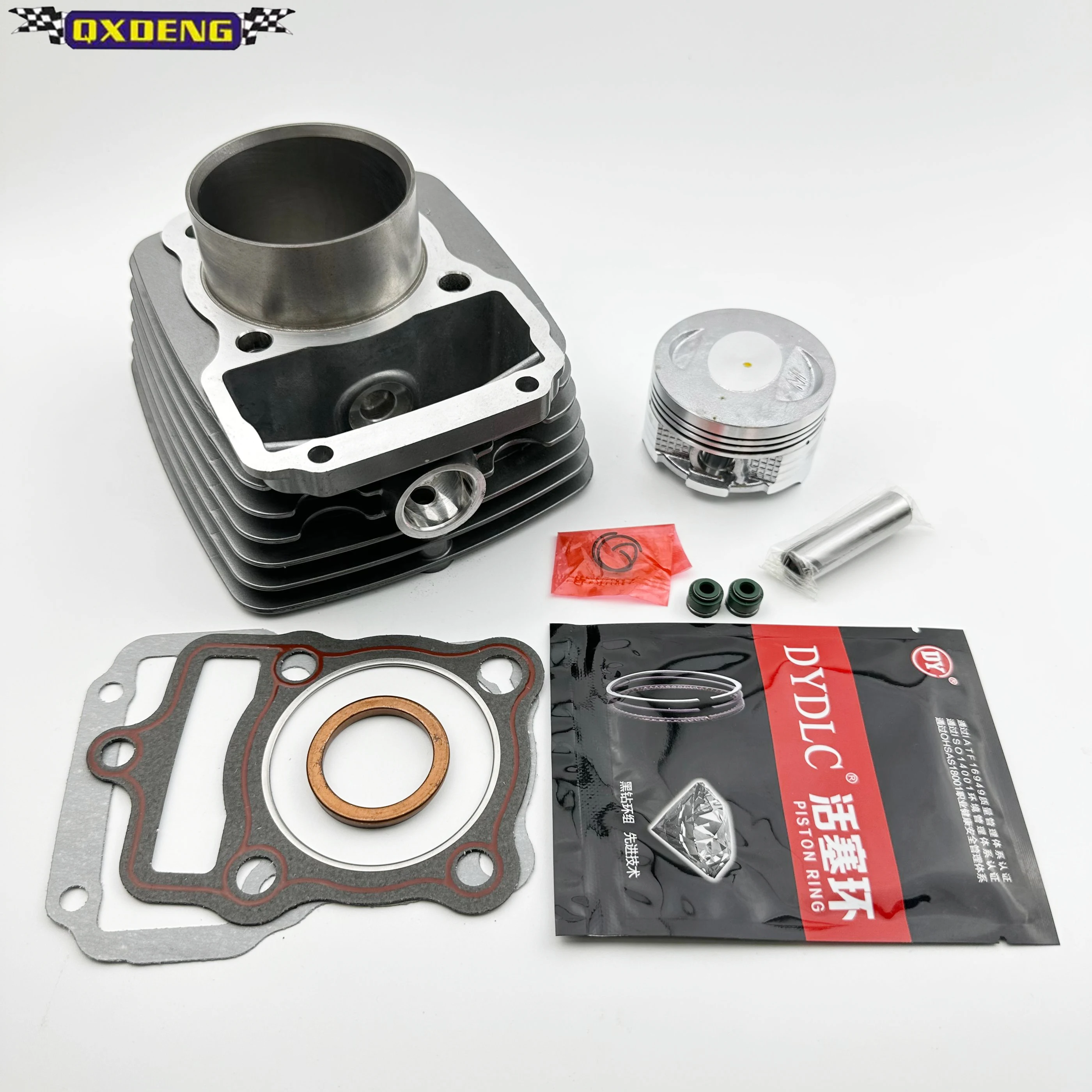 

Motorcycle tricolor cylinder 62mm CG150 Euro II 13PIN HOLE East Asian ring for CARGO TODAY TITAN ML TU FAN CG150