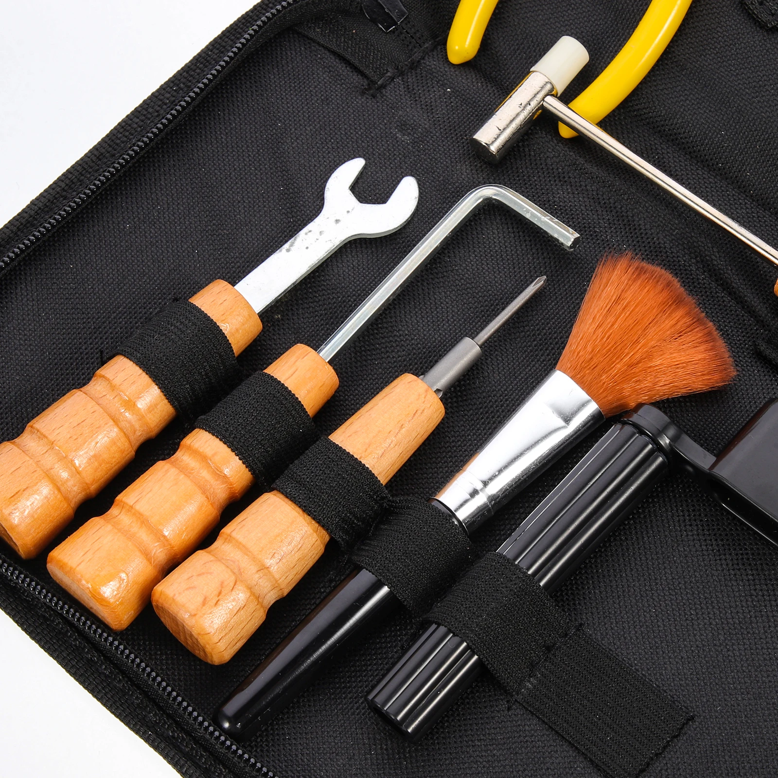 

1 set Guitar Repair Tool Kit Premium Maintenance Set for Stringed Instruments Durable Guitar Cleaning Accessories Luthier