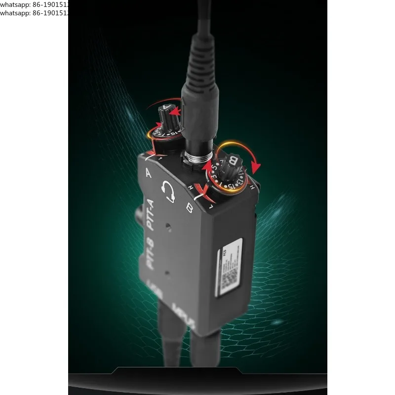 All-metal Refined Version MPU5 DUAL Walkie-talkie, Dual-pass PTT