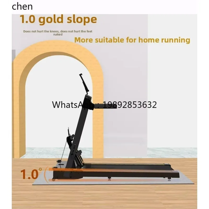 running all-in-one machine household silent multi-functional fitness equipment strength training electric indoor folding