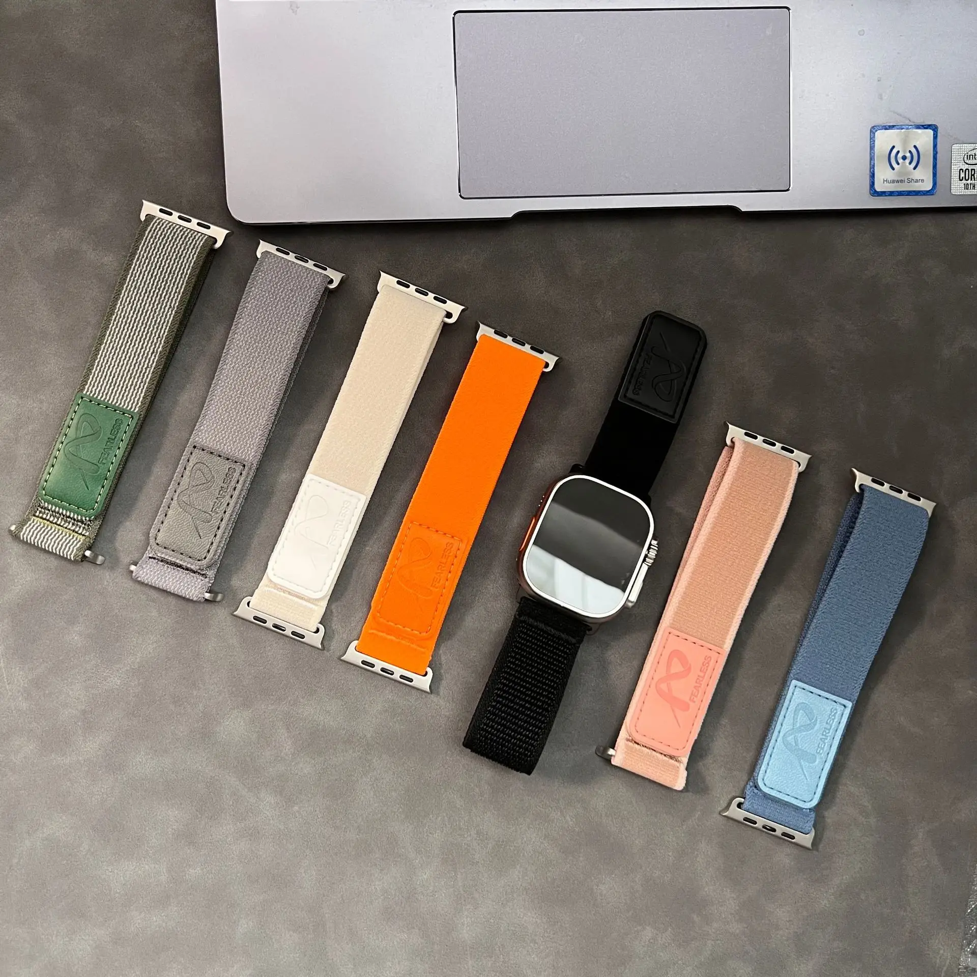 Trail Loop Nylonarmband für Apple Watch Ultra 3 2 49 mm/11 10 46 mm 42 mm Sportarmband iWatch 9 8 7 6 5 SE 3 45 mm 44 mm 41 mm 40 mm – Detail 3
